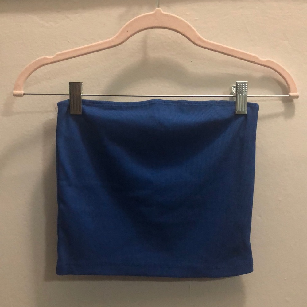 Urban Outfitters blue tube top